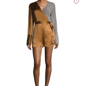 NWT Diane von furstenburg romper